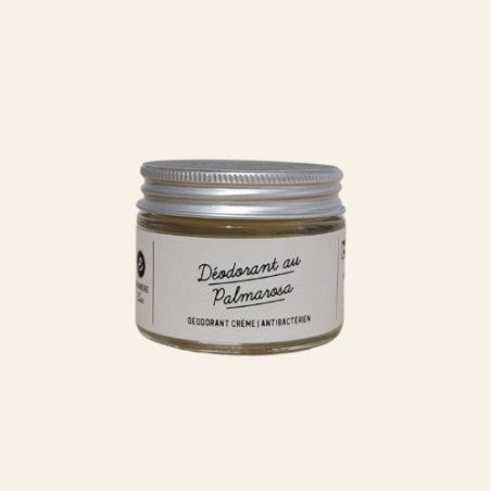 Déodorant solide floral et délicat au Palmarosa, alternative naturelle et efficace aux déodorants conventionnels, Savonnerie Elise